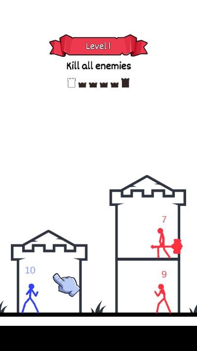火柴人英雄2免广告获取奖励(Stick Hero) v1.1.6 安卓版截图1