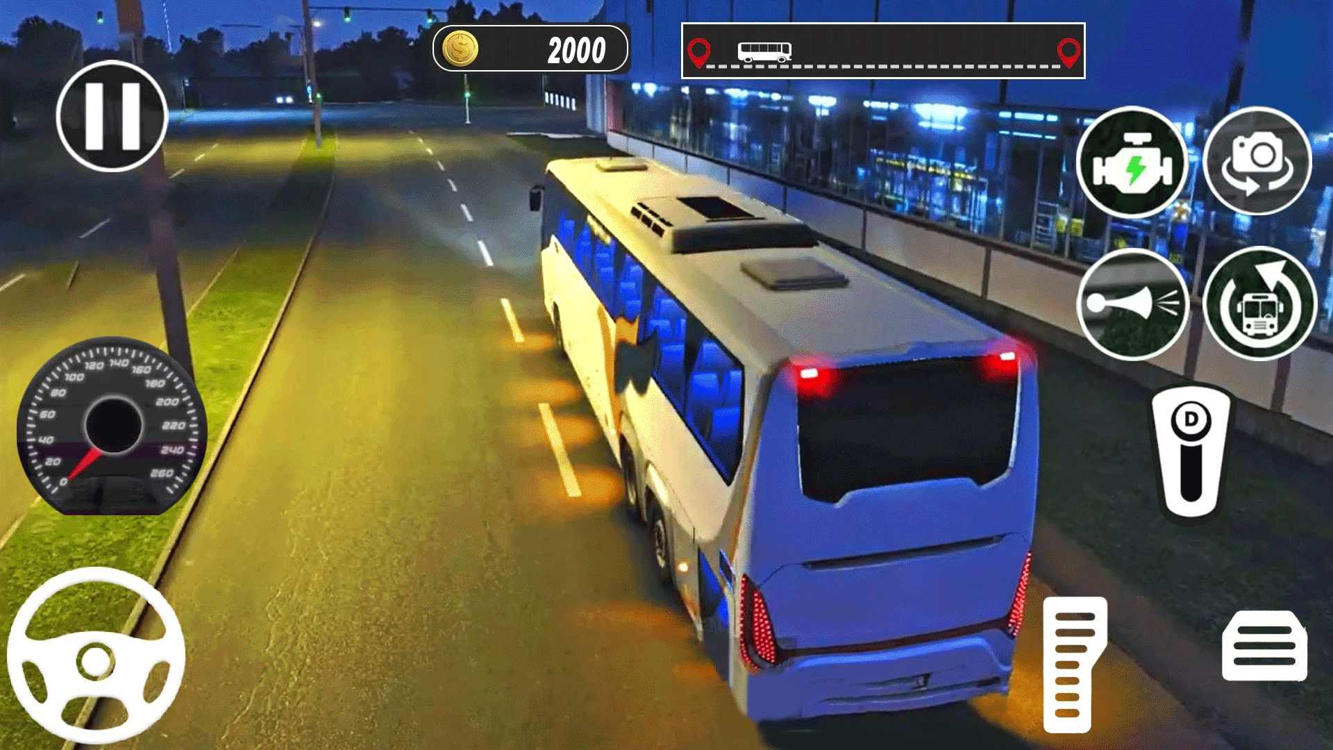公路赛车模拟器 截图0