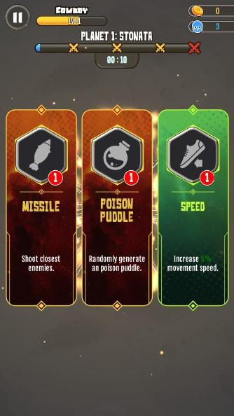 幸存者英雄太空之战无限金币版(Survivor heroes - Space Battle) v1.0.5 最新版本截图1