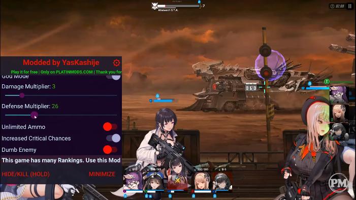 胜利女神NIKKE内置菜单版无限子弹版 v110.8.14 国际版截图2