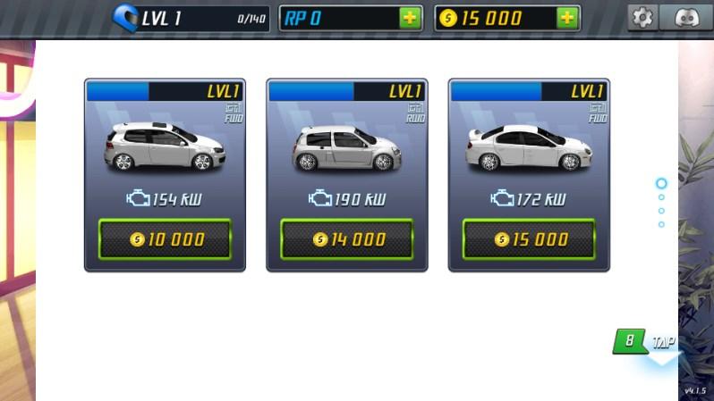 疯狂飙车无限金币版(Drag Racing) v4.3.1 安卓版截图2