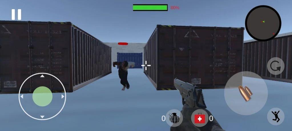 僵尸3D射击枪 截图2