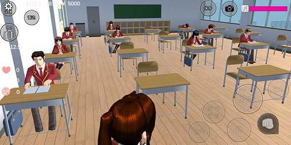 999999999钱樱花校园模拟器(SAKURA SchoolSimulator)2022截图1