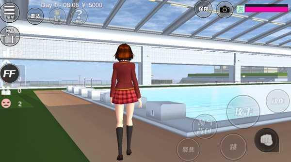 樱花校园1.039.07版本敞篷车截图2