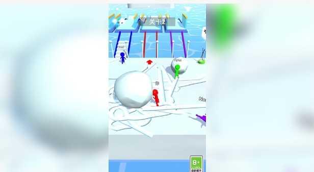 全民滚雪球手游截图1