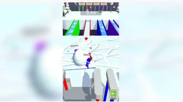 全民滚雪球手游截图3