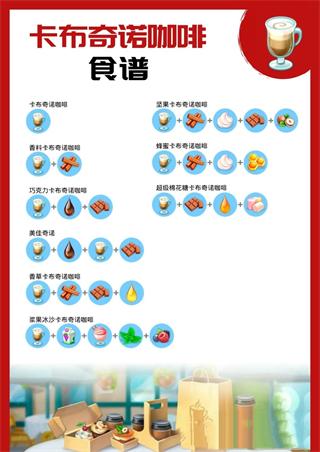 我的咖啡馆2023最新版食谱攻略8
