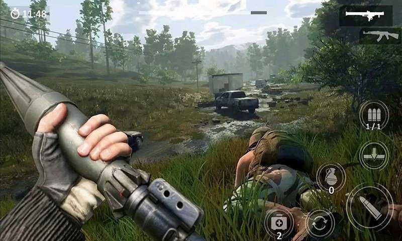 模拟山地射击手游截图1