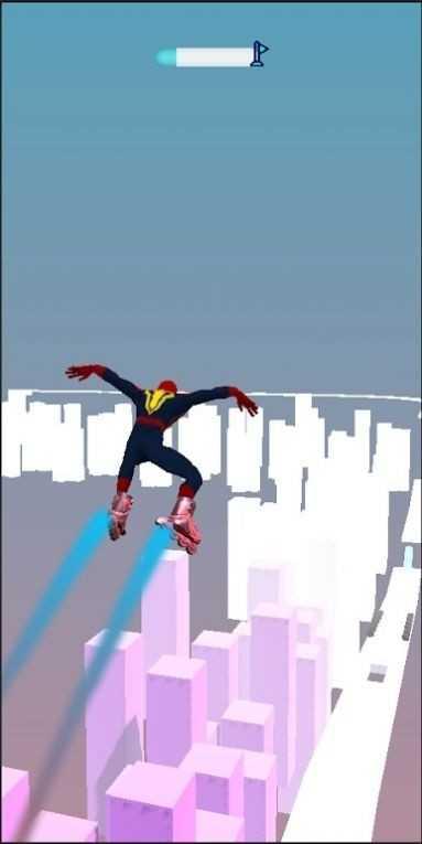 超级轮滑英雄(Spider Skates Run)截图2