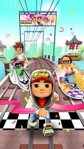 地铁跑酷无敌版无限钻石截图2