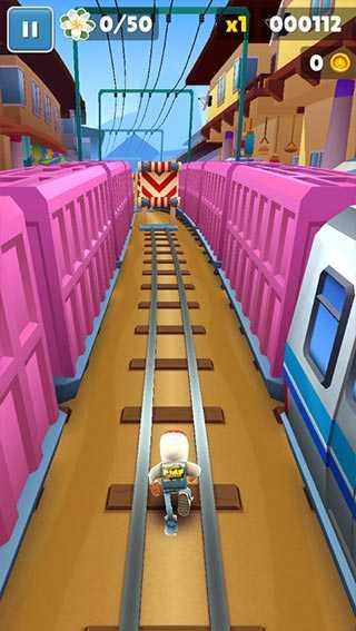 地铁跑酷最新(Subway Surf)截图1
