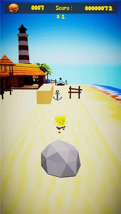 海绵宝宝海边跑酷安卓版截图3