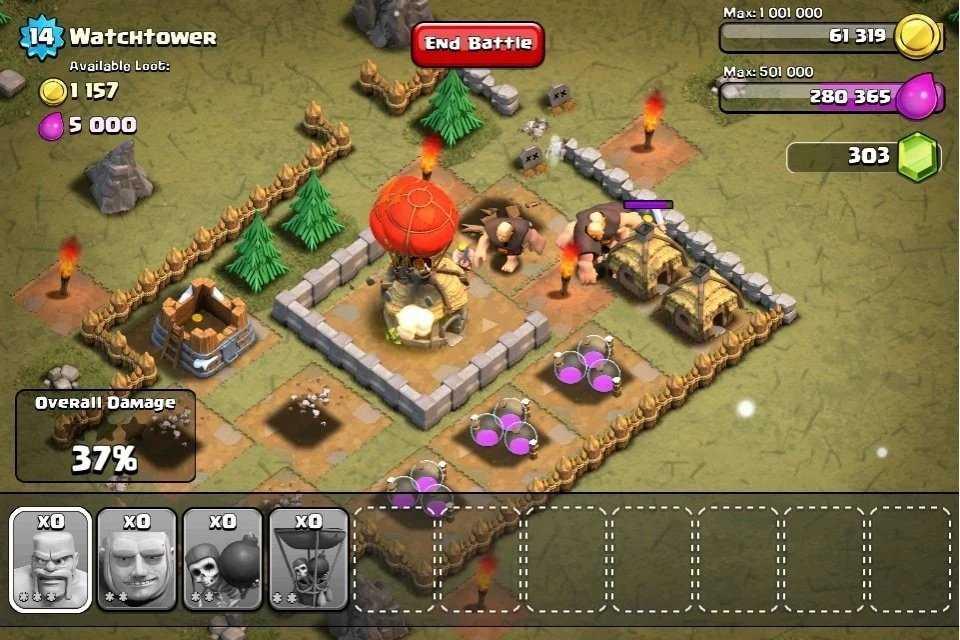 部落冲突魔改版999级兵种截图1