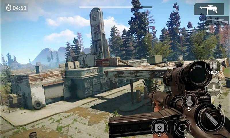 模拟山地射击手游截图0