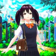 动漫高中女生3D模拟最新版
