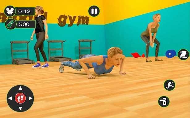 蠢萌女孩瑜伽我的健身导师(Nerdy Girl Vs My Gym Mentor)截图2