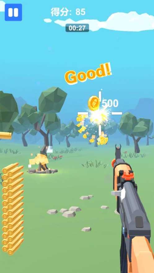 拇指枪王无限金币钻石(Gun Shooter)截图1
