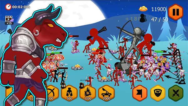 火柴人战争2帝国(Stickman Battle 2)截图0
