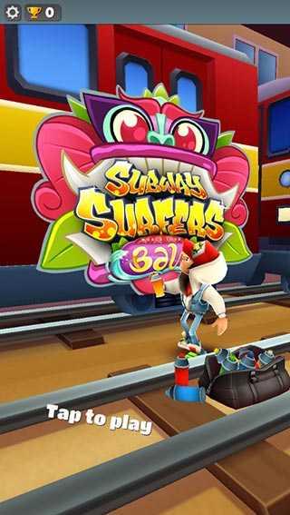 地铁跑酷最新(Subway Surf)截图2