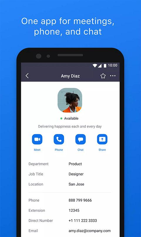 zoom cloud meetings截图1