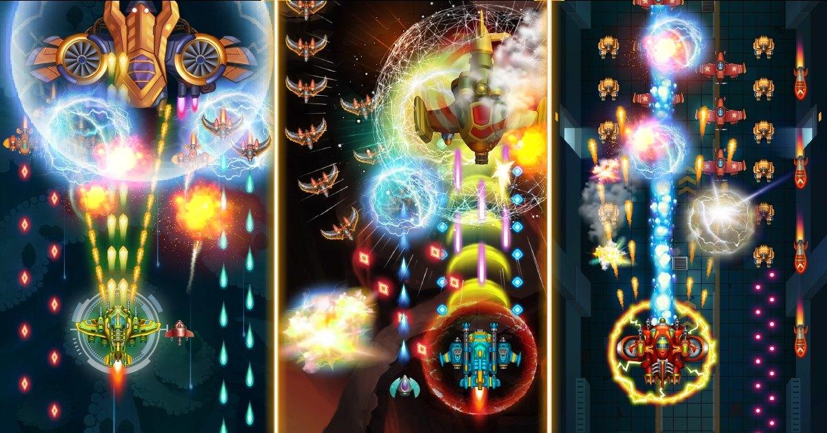 天空猛禽太空侵略者游戏中文版截图1