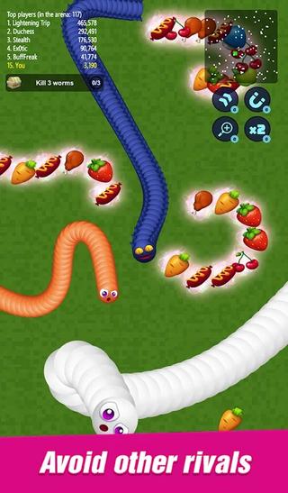 Worm io贪吃蛇游戏安卓中文版截图0