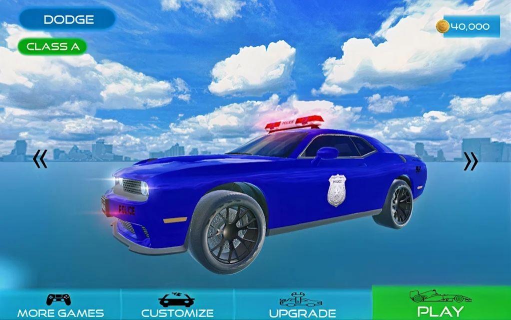 真正的道奇肌肉警车驾驶游戏安卓手机版截图0