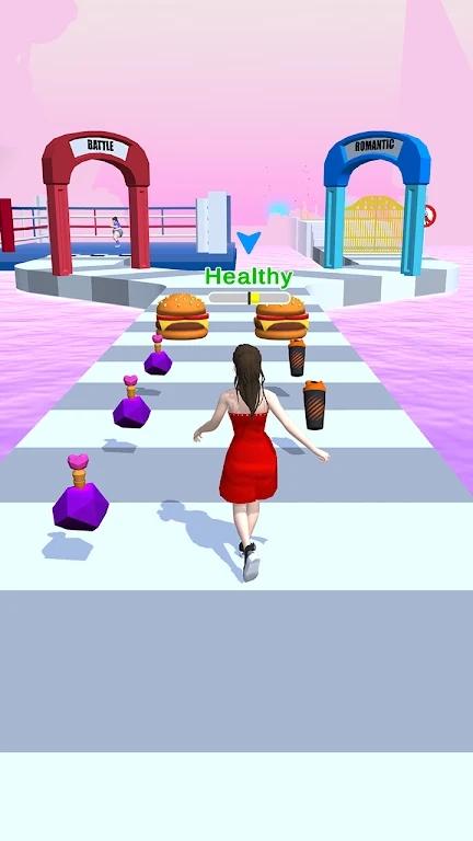 女孩赛跑者3D游戏安卓最新版截图2