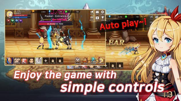 刀锋少女放置RPG游戏安卓版截图1