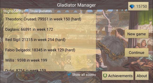 角斗士经理游戏安卓版（Gladiator manager）截图0
