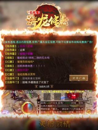  游龙传奇君临天下手游截图2