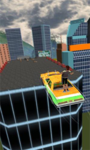 坡道起飞汽车中文版游戏下载（Mega Ramp Car Jump）截图0