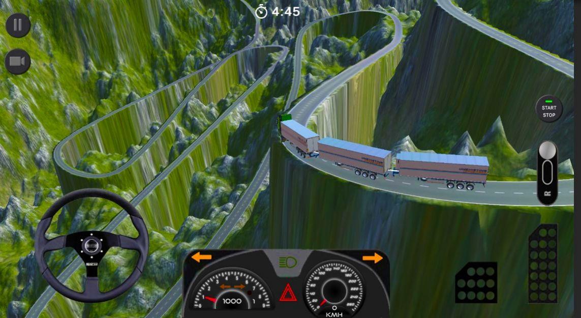 世界卡车模拟器2危险道路中文手机版下载截图2