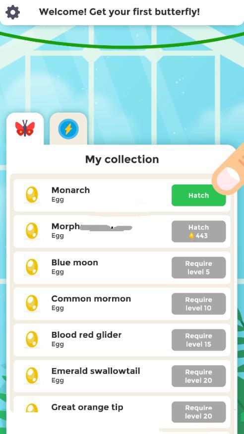 蝴蝶懒散游戏安卓中文版（Butterfly Idle）截图1