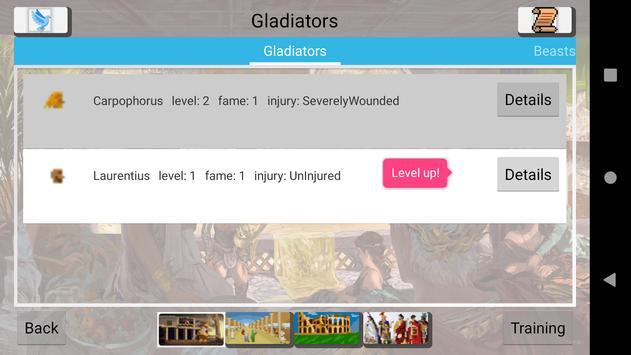 角斗士经理游戏安卓版（Gladiator manager）截图1