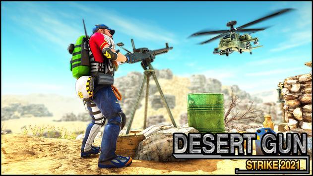 2021年沙漠枪战安卓版游戏下载（Desert Gun Strike 2021）截图1