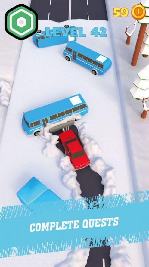 雪地道路清洁中文版游戏下载截图2