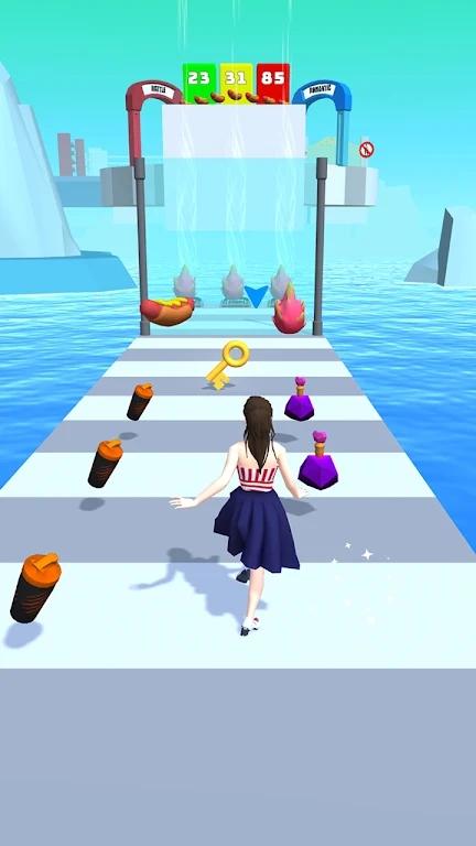 女孩赛跑者3D游戏安卓最新版截图1