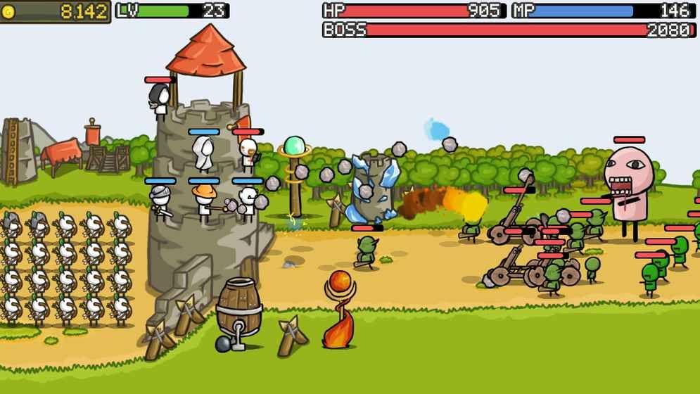 成长城堡金币钻石汉化安卓版（GrowCastle）图片1