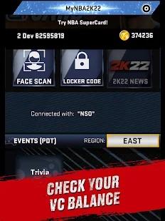  MyNBA 2K22扫脸app截图3