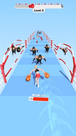  拳击女孩跑酷游戏截图1