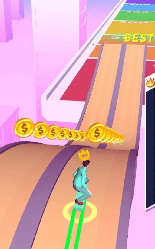 3D滑板竞速赛安卓中文版游戏（SkateHills）截图0