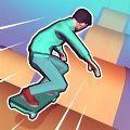 3D滑板竞速赛安卓中文版游戏（SkateHills）