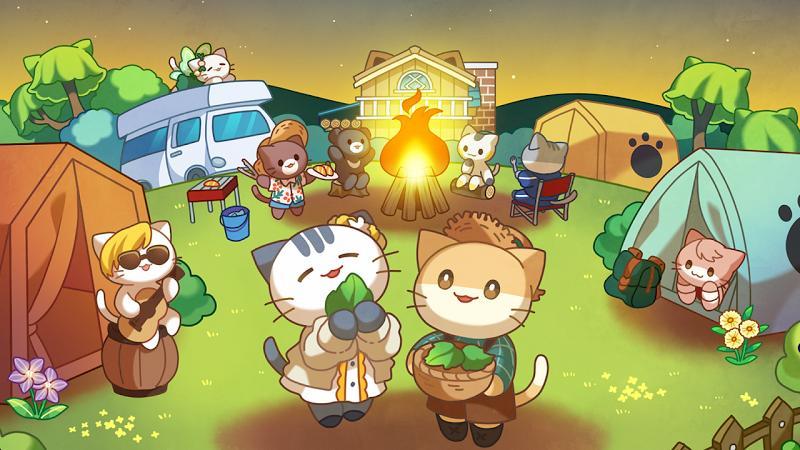 猫咪森林露营地的故事汉化修改版截图3