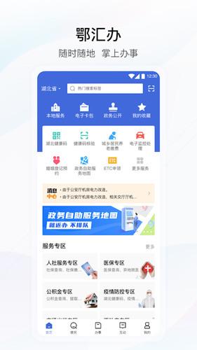 鄂汇办湖北健康码最新版截图1
