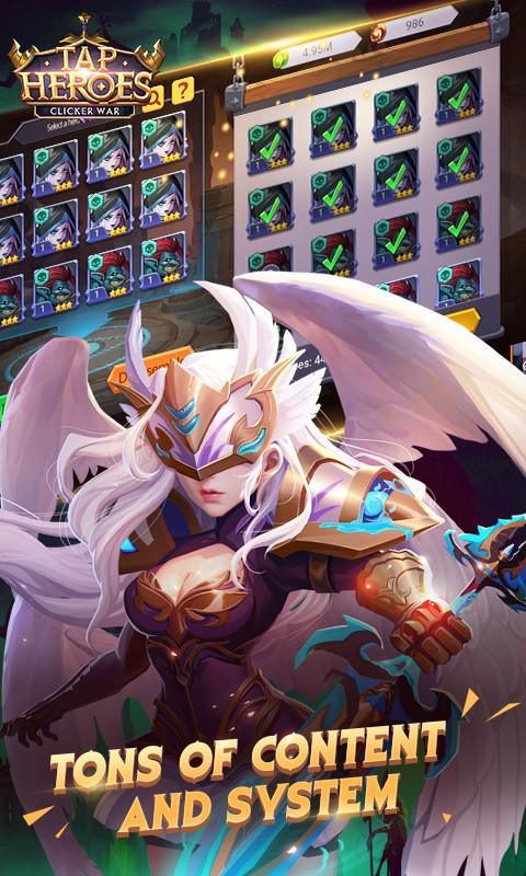 TapHeroes：ClickerWars官网版截图0