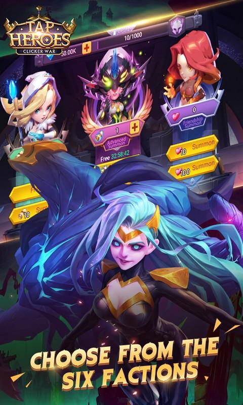 TapHeroes：ClickerWars官网版截图1
