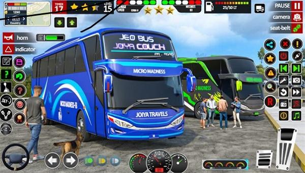 城市巴士公交模拟器游戏(Bus games city bus simulator)
