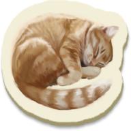 猫与花毯