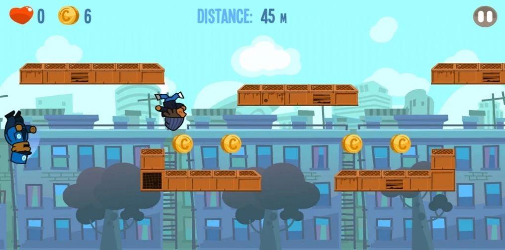 太空失控跑游戏(gravity kid)截图0